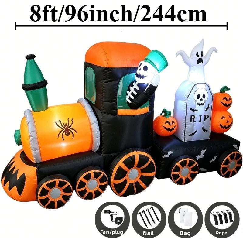 8 Ft Skeleton Halloween Inflatable - product image 2