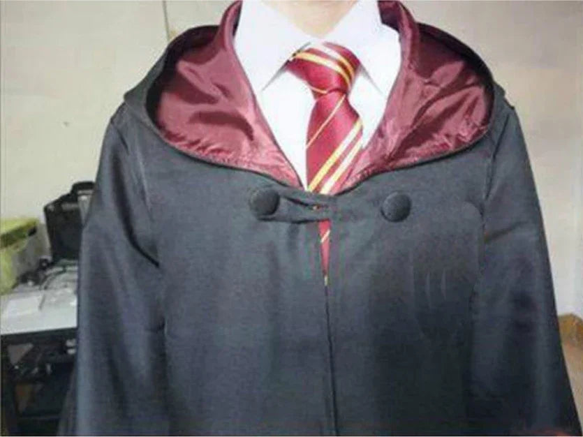 Cosplay Costume Haloween Costumes Magic Robe Cloak with Scarf Tie Kids Adult Costume Gift Cosplay - product image 2
