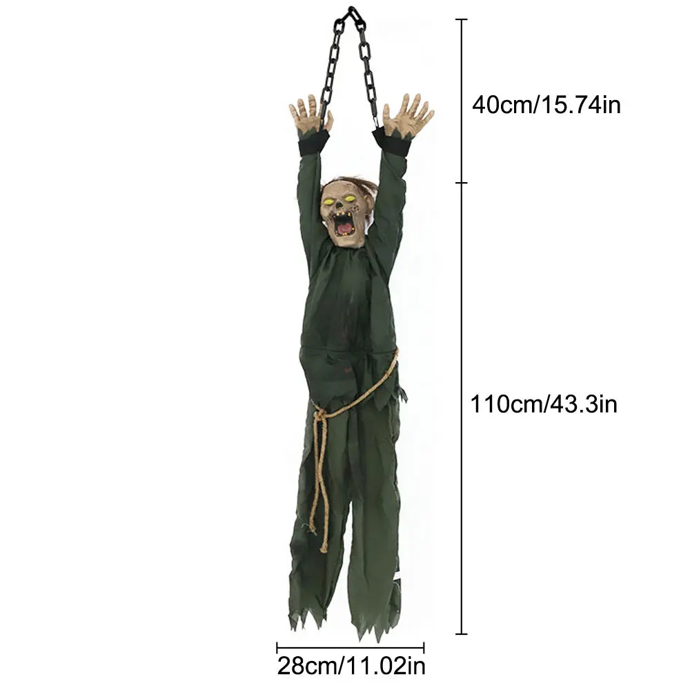 Electricity Meter Halloween decoration Halloween Hanging Decoration with Light-Up Eyes for Outdoor Yard - product image 16