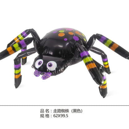 New Halloween Terror Spider Balloon Ghost Festival Party Shopping Mall Event Decoration Home Yard Halloween - product image 14