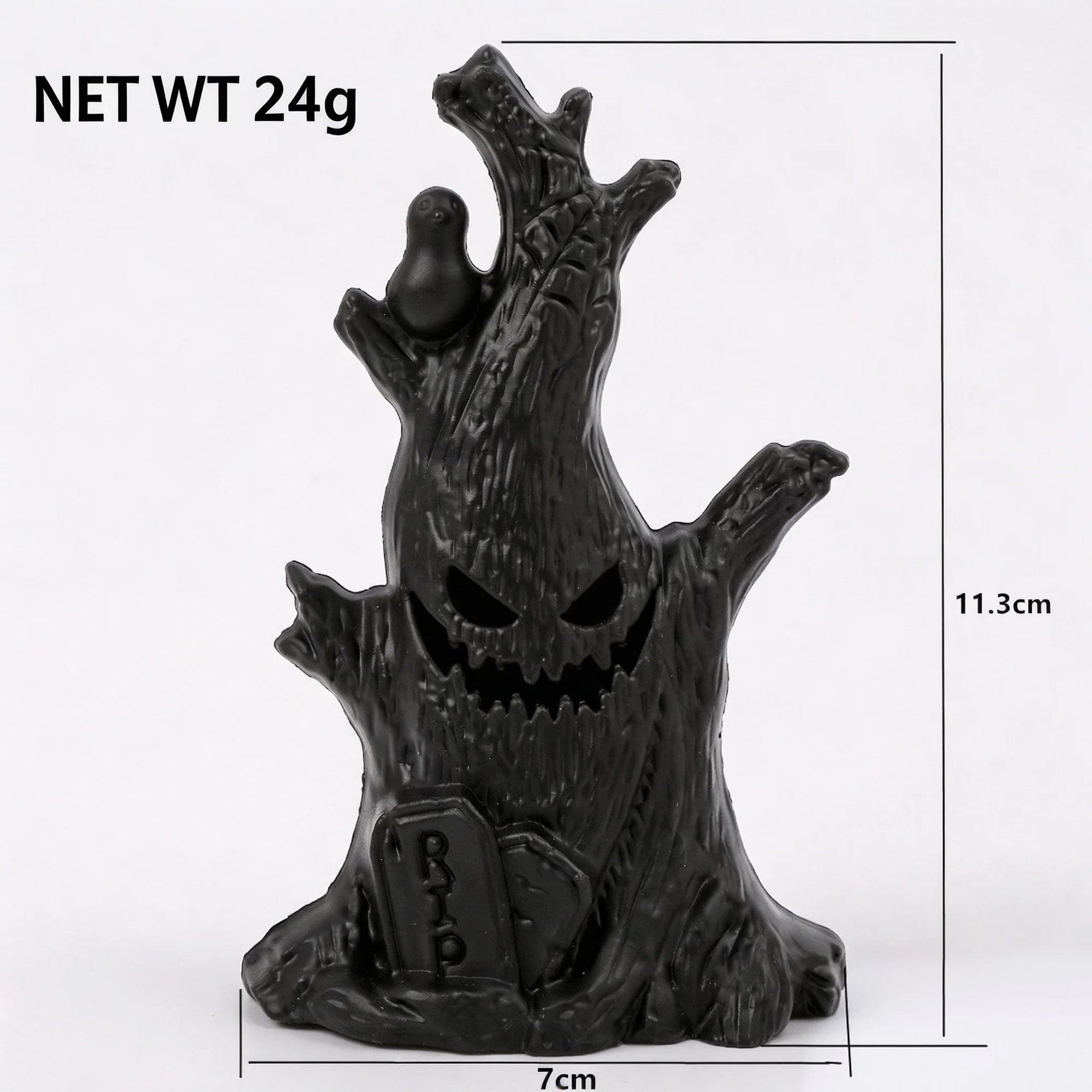 Light Up Halloween Tree Decoration Creepy Tree Figurine Battery Operated - product image 8