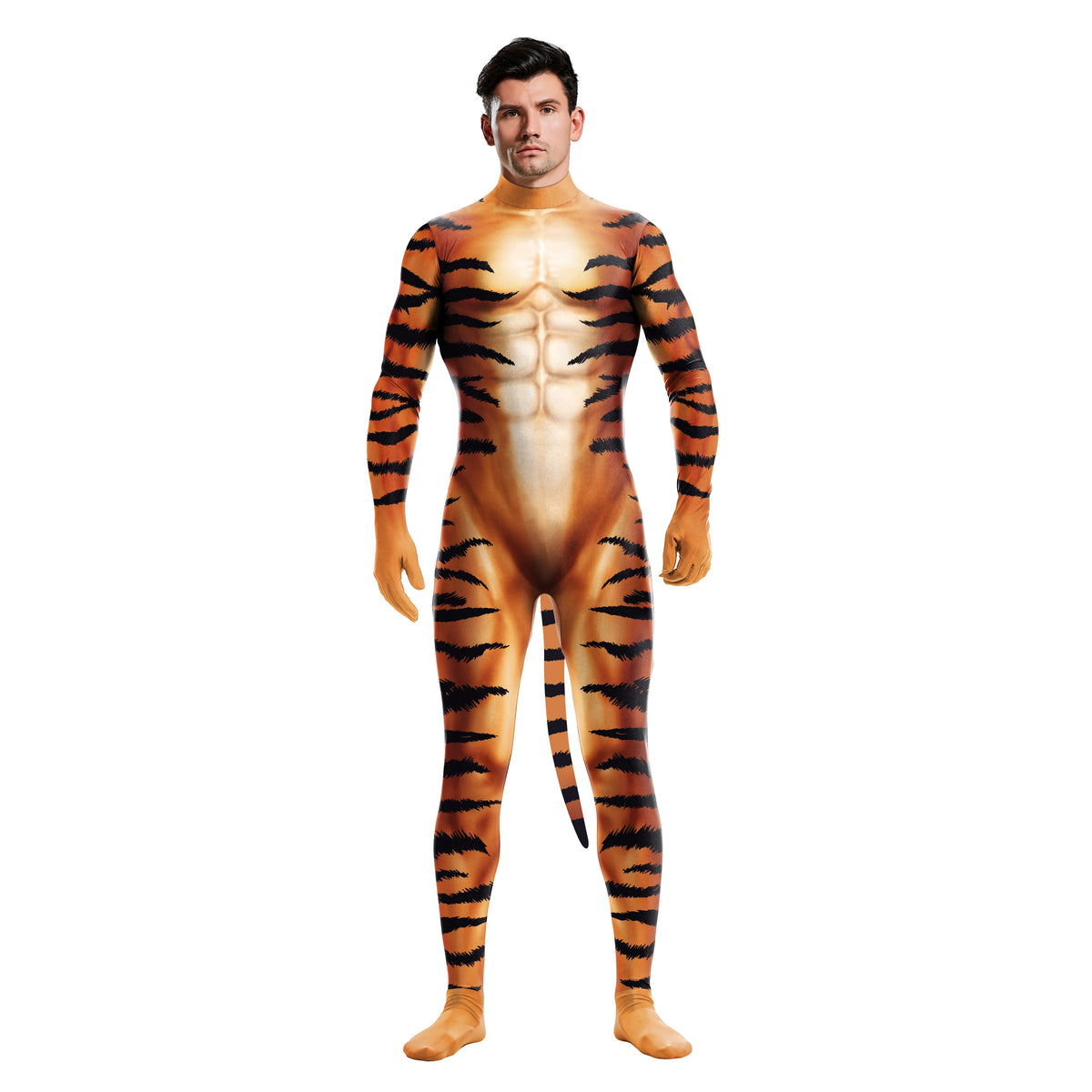 Elastic Fitness Animal Full Halloween Costume for Adults - Full-Body - product image 14