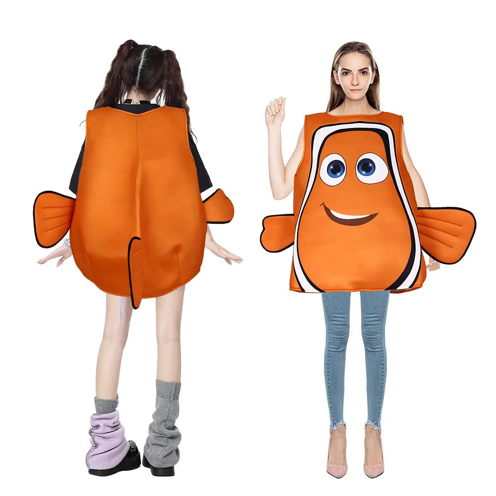 Halloween Anime Costumes Finding Nemo Costume Composite Sponge Cos Suit - 3-child / One size