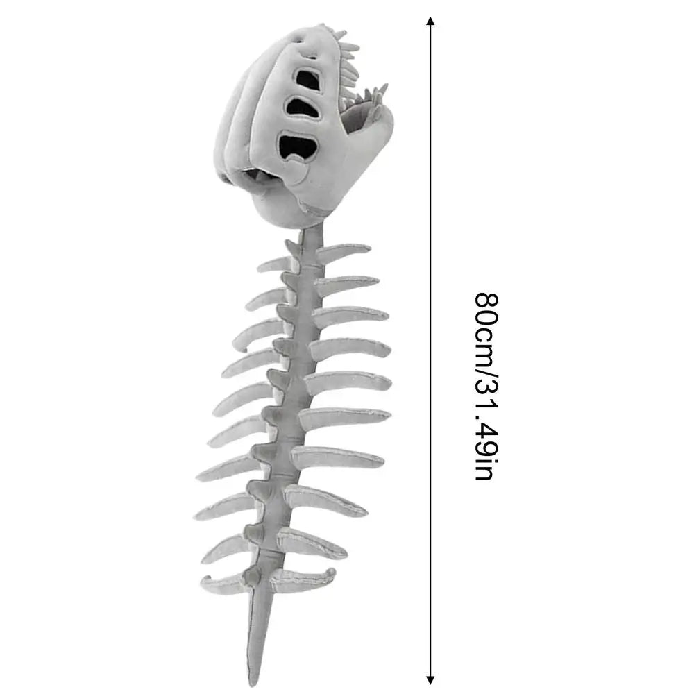 Funny Dinosaur Skeleton Headpiece Wearable Plush Costume Hat Soft Dino Skull Toy For Adults Kids Boys Girls - product image 10