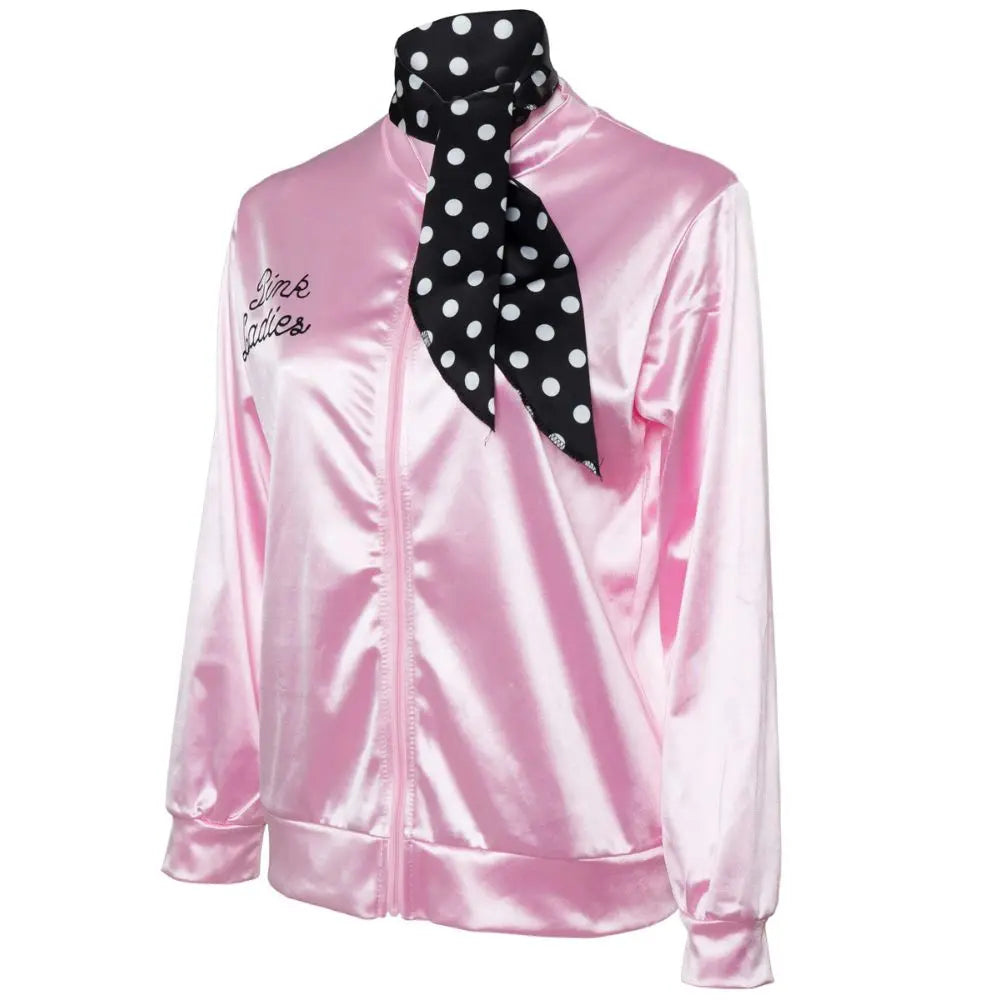 Pink Ladies-Inspired Costume Jacket for Women | 1950s Retro