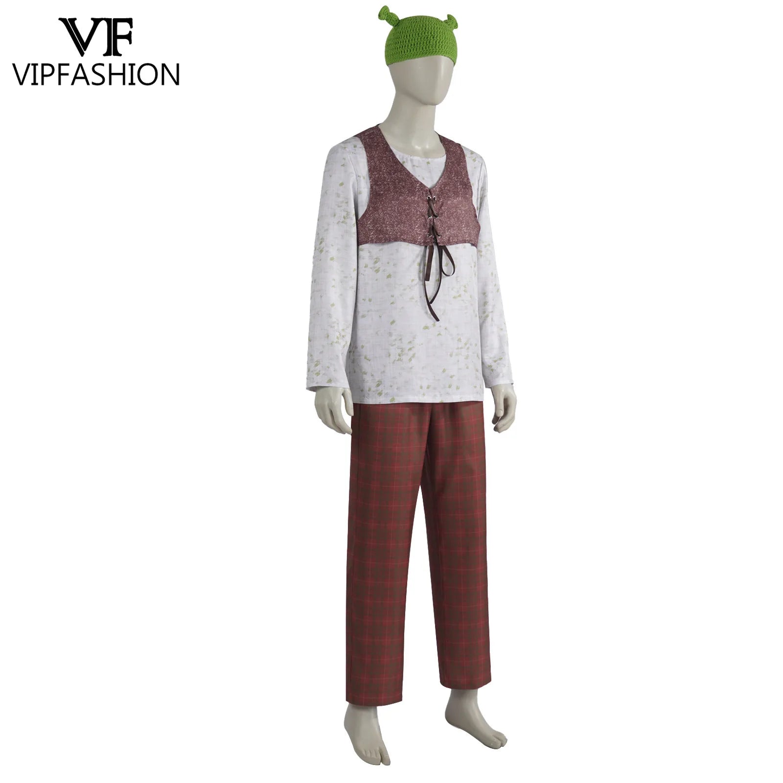 VIP Halloween Monster Costume Anime Movie Outfit Performance Suit Man Shirt Pant Set and - A1049 full set / M