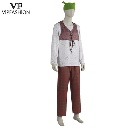 VIP Halloween Monster Costume Anime Movie Outfit Performance Suit Man Shirt Pant Set and - A1049 full set / M