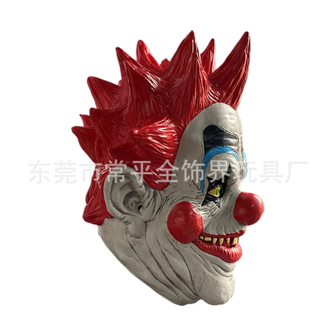 Killer Klowns From Outer Space Demon Clown Mask Killer Joker Latex Masks Costume Halloween - clown C