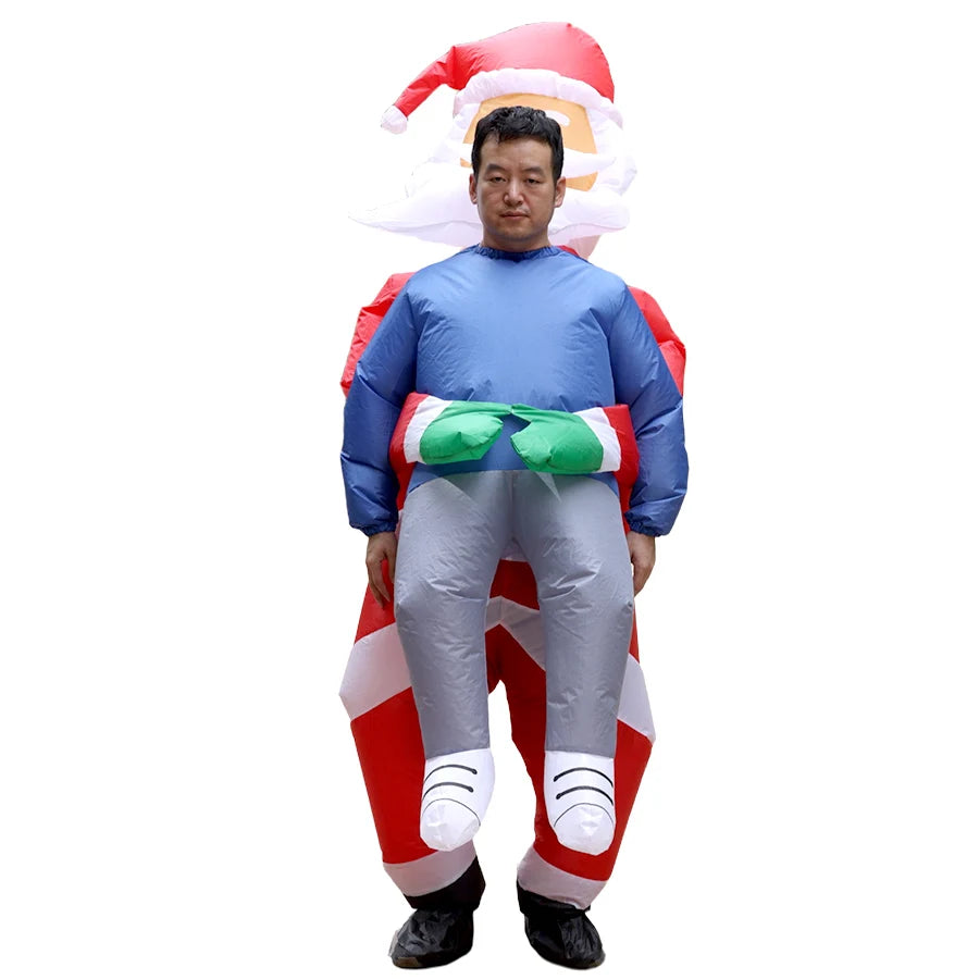 Snowman Inflatable Costume - Size One Size - product image 12