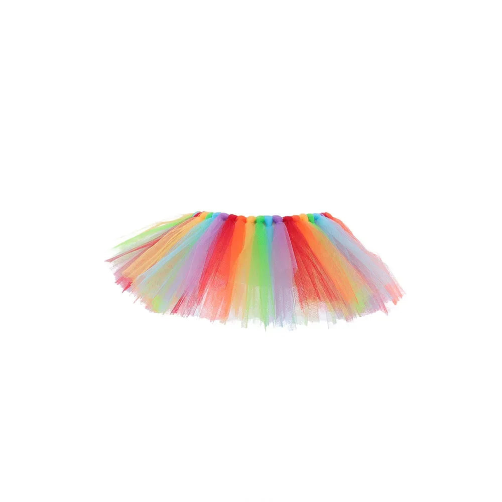 Clown Costumes Rainbow Tutu Dress for Kids Girls Circus Horror Clown - product image 3