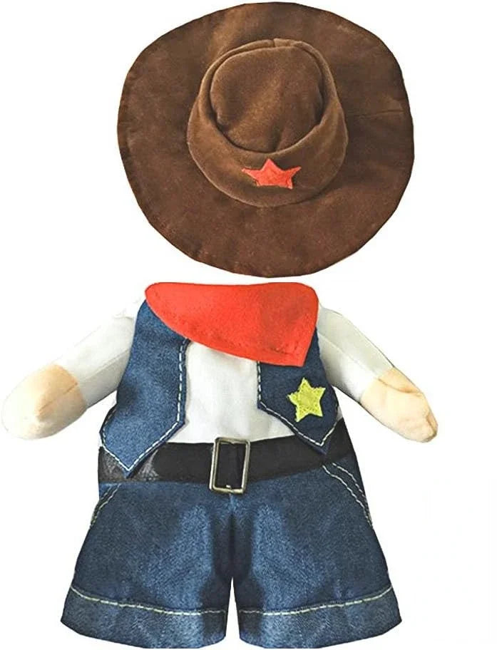 Pet Cowboy Dog Cat West Uniform Hat Funny Costume - alternate view 7
