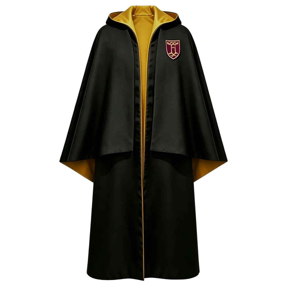 Unisex Wizard House Hooded Halloween Robe