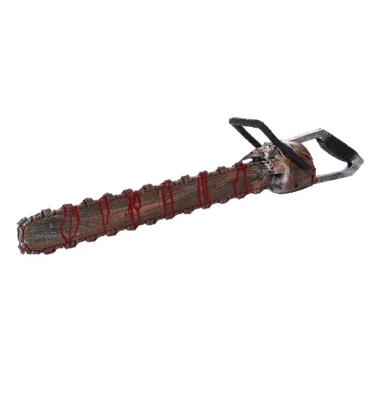 Simulation Bloody Toy Saw Halloween Escape Room Script Murder Prank Scary Props - product image 4