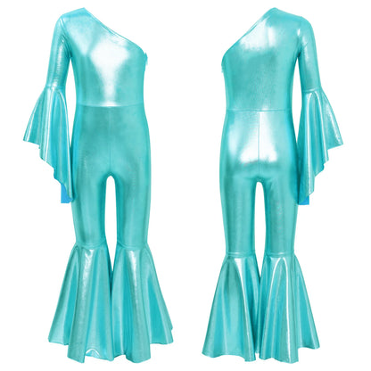 Kids' Disco Shiny Hippie Sleeveless Sequins Tassels 70s 80s Costume - alternate view 16