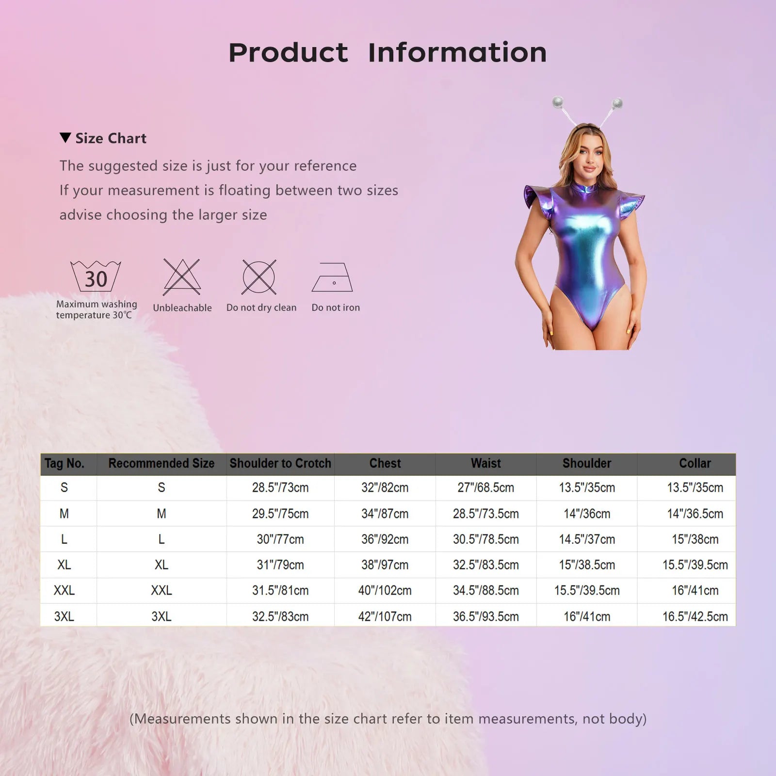 TiaoBug Women's Metallic Space Costume – Astronaut Bodysuit & Headwear