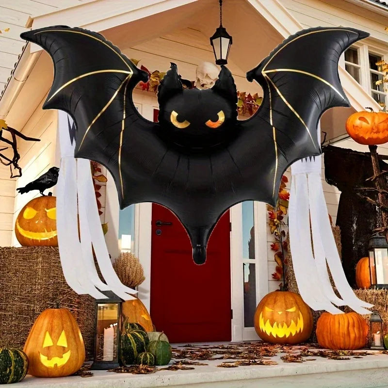 Halloween Party Balloon Decor Black Bat Foil Balloon - Men's Halloween Costume - product image 3