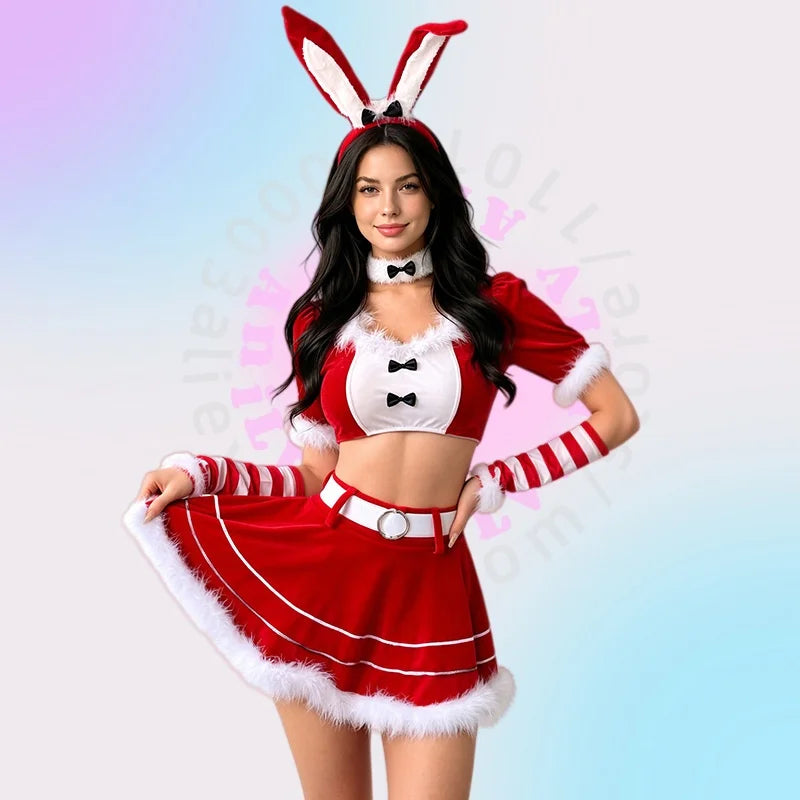 Women's Bunny Maid Costume – Christmas & Halloween Party Outfit