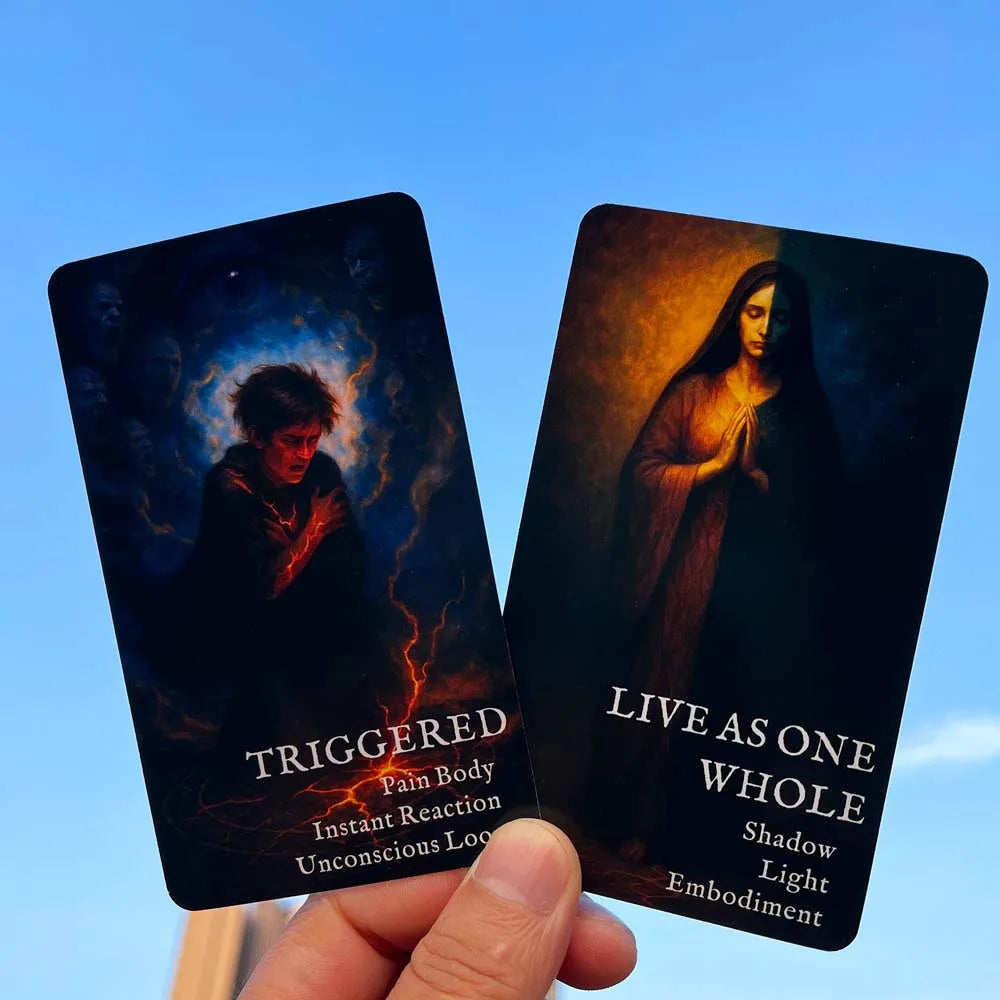 Reflective Moon Shadow Work Oracle Deck – 54 Cards