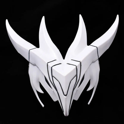Anime Yone Costume Mask Game LoL the Unforgotten Yone Uniform Halloween Outfits for Male - C / One Size
