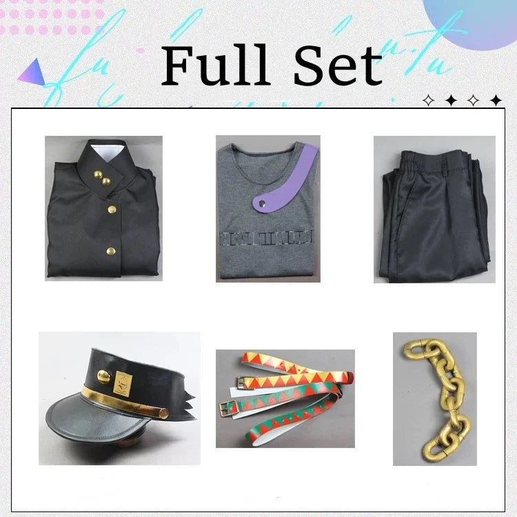 Adult Animation Kujo Jotaro Hat Costume - alternate view 9