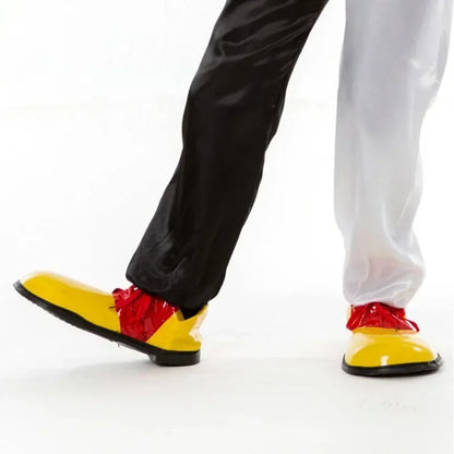 Clown Shoes Birthday Circus Costume Props Costume Adult Women Man Leather Halloween Easter - View 6
