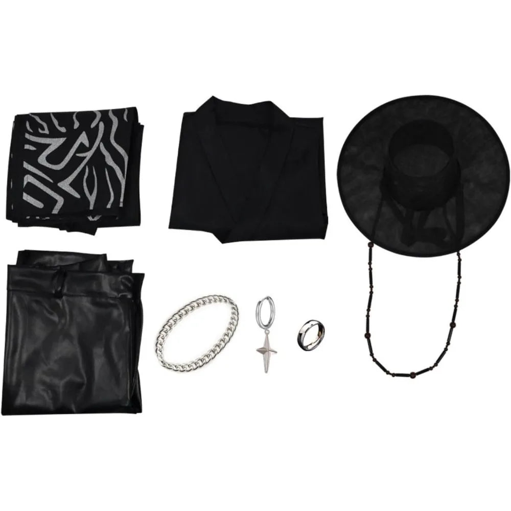 Halloween Men's Costumes Include Costumes Coats Pants Headgear and Accessories - 1 / 3XL