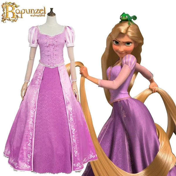 tower princess Costume Adult Women tower princess tower princess Princess Purple Dress costume Halloween Clothes for Adult - product image 1