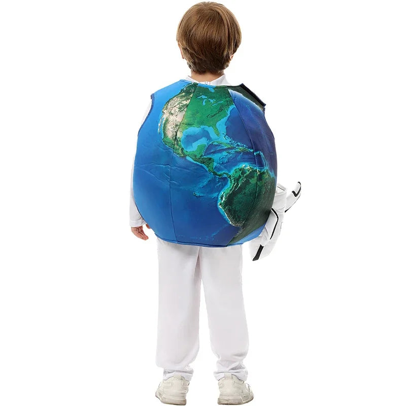 Planet Earth Costume for Kids | Globe Earth Day & Halloween Outfit