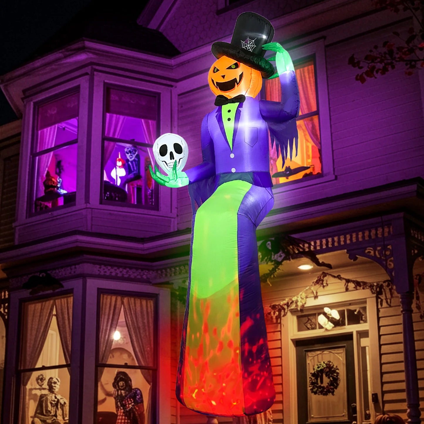 10 Ft Pumpkin Halloween Inflatable - product image 6