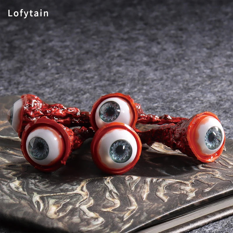 Ripped Out Eyeball Horror Prop Realistic Life Halloween Costume - product image 3