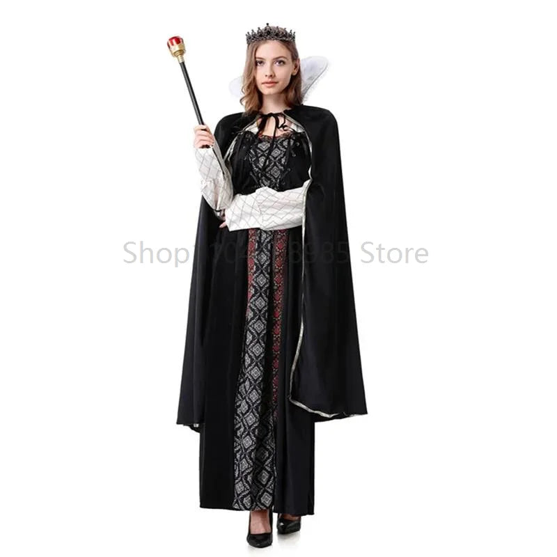 European Royal Retro Court King Queen Gown Halloween Costume - product image 3