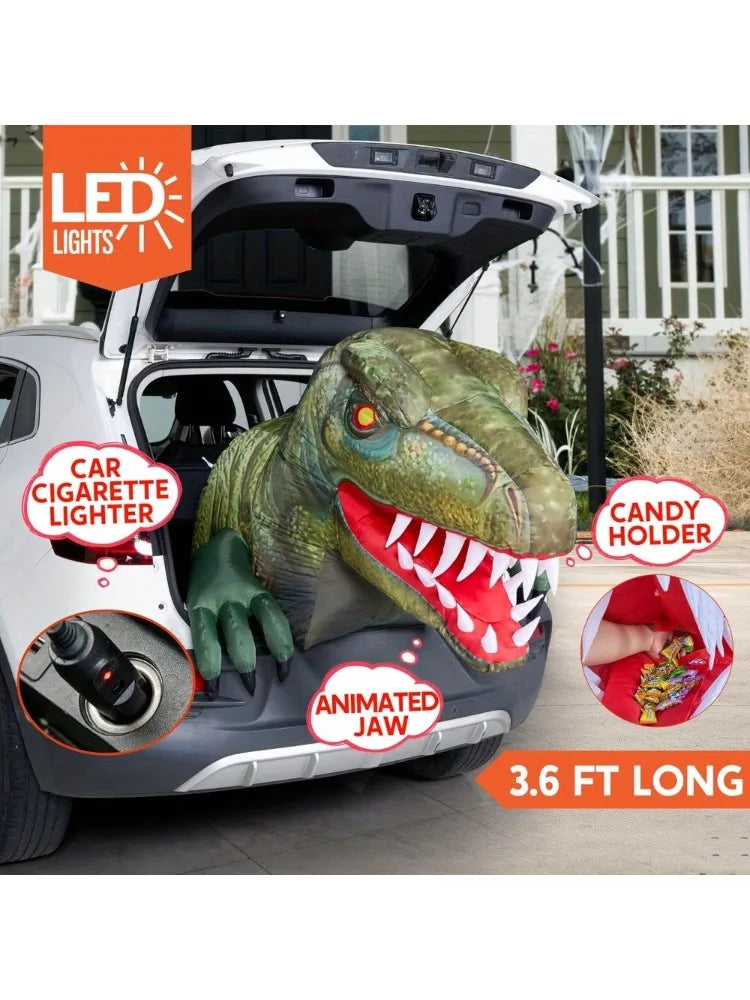 Animated Dinosaur LED Halloween Inflatable Animatronic - product image 7