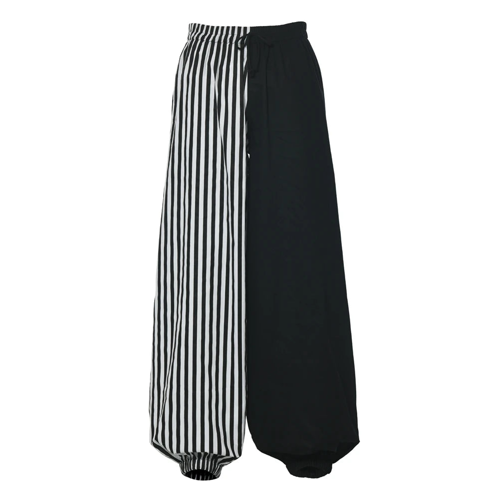 Clown Costume Pants Costume Striped Pliad Bloomers - 1 / S