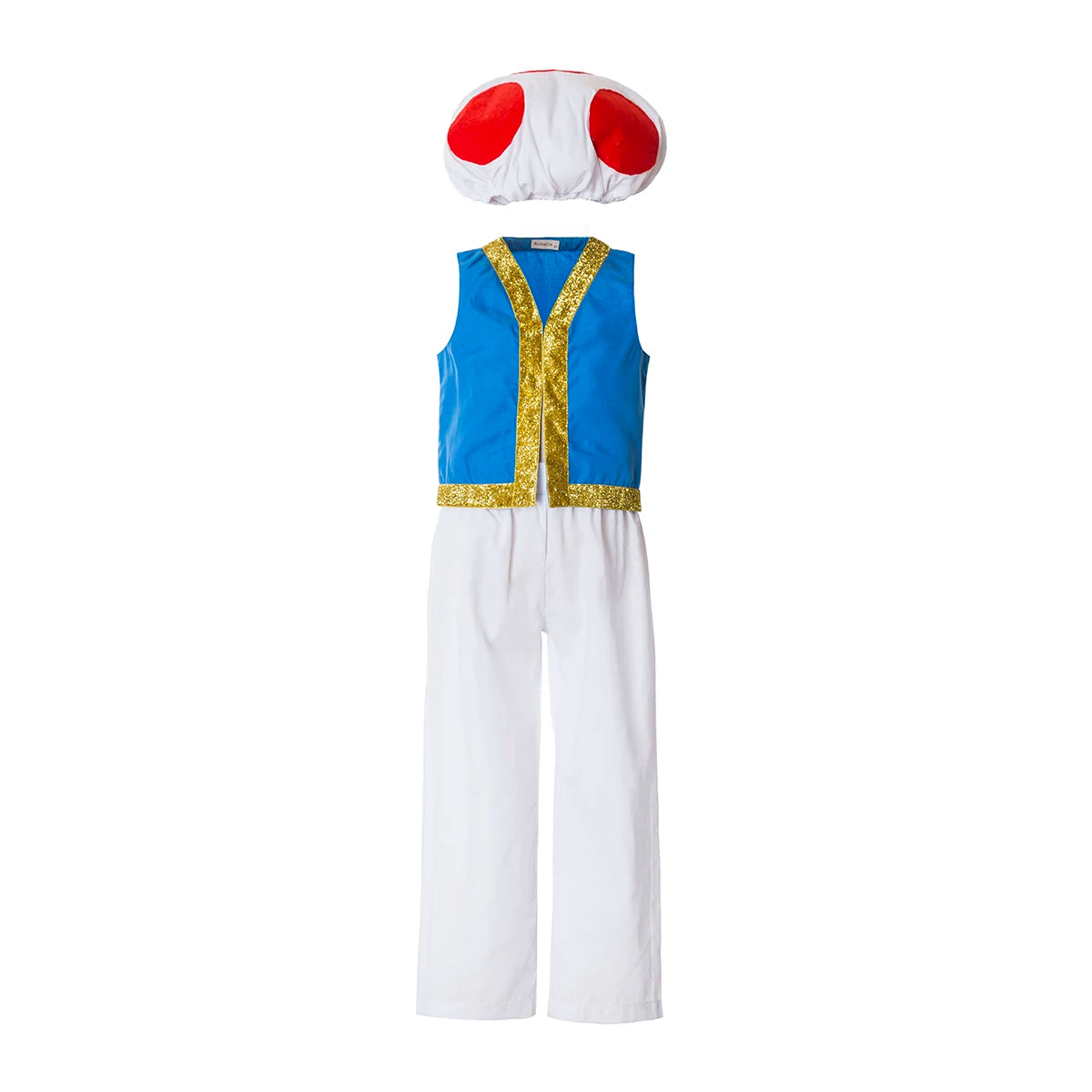 Kids' Mushroom Hat Pink Red White Costume - alternate view 18