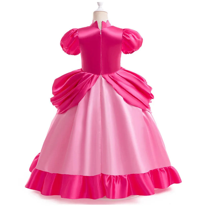 Kids’ Pink Video Game Princess Halloween Costume