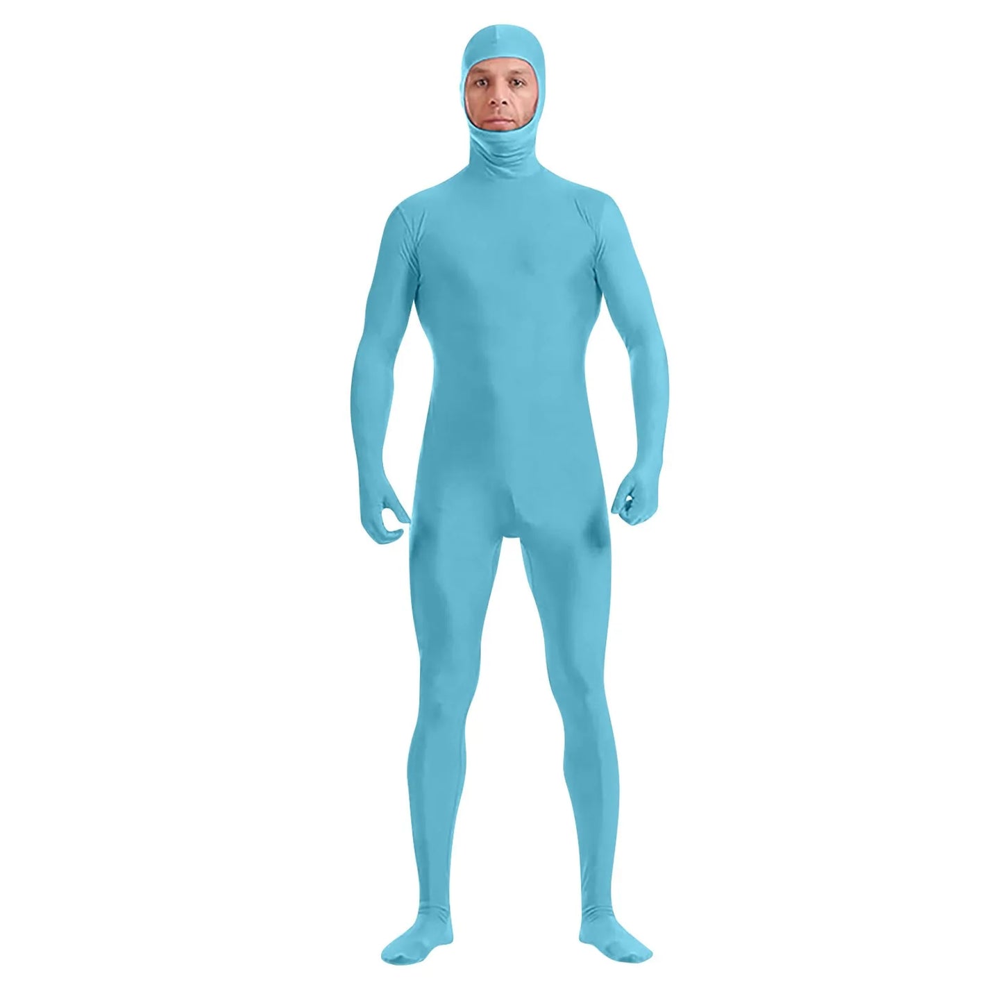 Adult New Full Body Zentai Suit For Men Second Skin Tight Suits Spandex Costume - alternate view 14