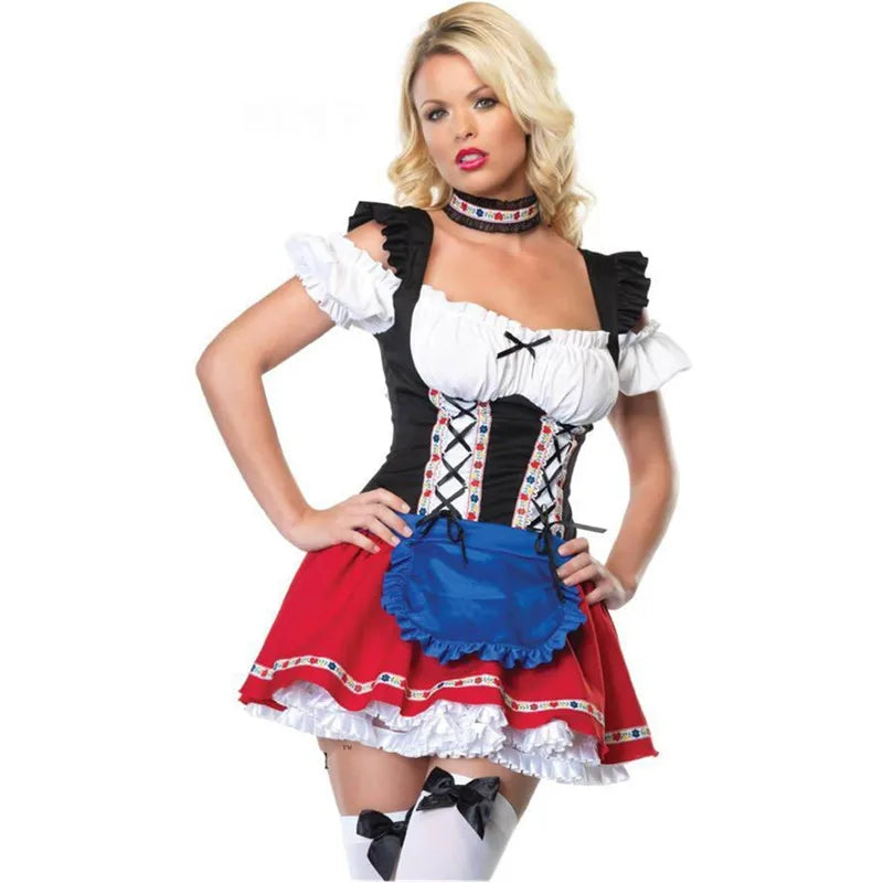 Girls' Kids' Sweet Cute Lolita Dress Women Bavarian Oktoberfest Costume German - product image 6