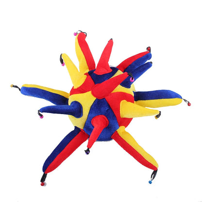 Clown Hat Clown Bow Tie Backpack Clown Oil Color Glasses Clown Wig Clown Mask Clown Shoes - 1 Random Whistle