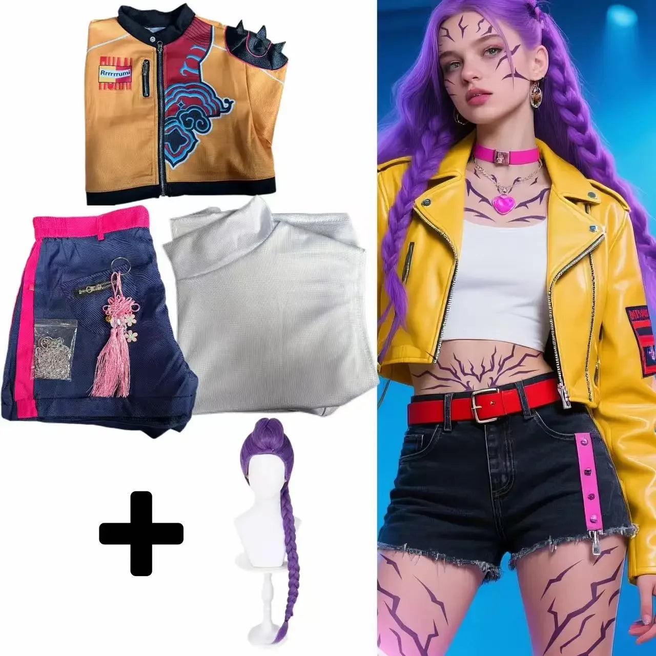 Mira Rumi Women's Girl Group Halloween Costume