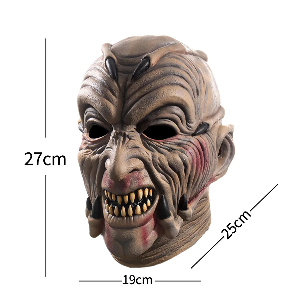 Horror Jeepers Creepers Monster Killer Mask Ogre Demon Vampire Latex Helmet - product image 6