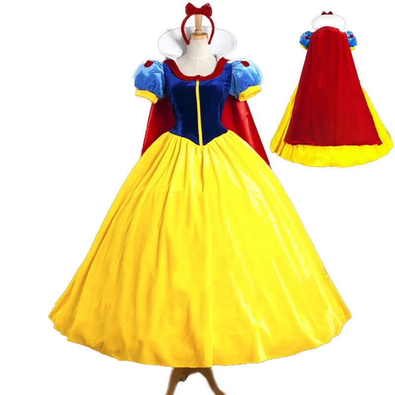 Princess Halloween Party Costume Adult Cosplay Plus Size Dress - view 4