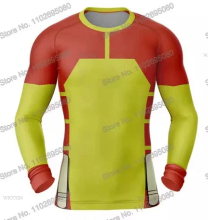 Halloween Plus Size Invincible Viltrumite Superhero Costume Full Costumes and Sets Short - A07 / 150
