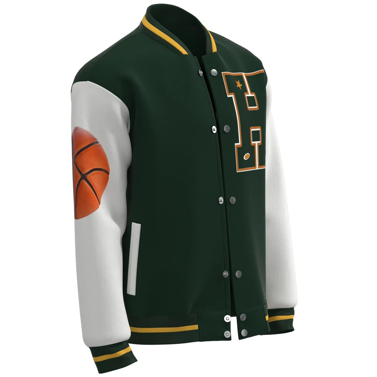 Men Costume Hawkins High School Lucas Sinclair Jacket Zipper Cardigan Sweatshirt Halloween - H hoodie / L