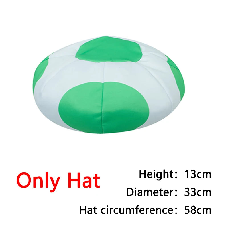 Toad-Inspired Video Game Costume | Kids & Adults, Hat & Suit Options