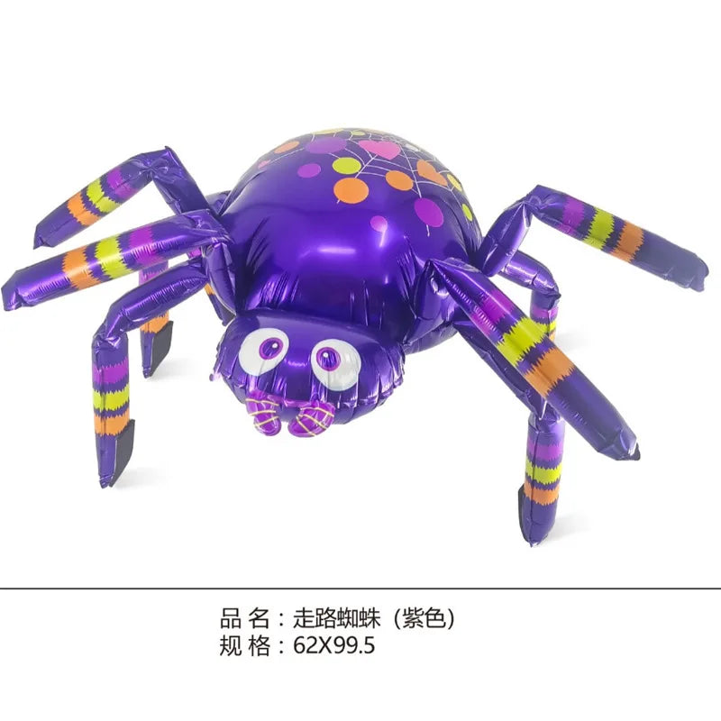 New Halloween Terror Spider Balloon Ghost Festival Party Shopping Mall Event Decoration Home Yard Halloween - product image 9