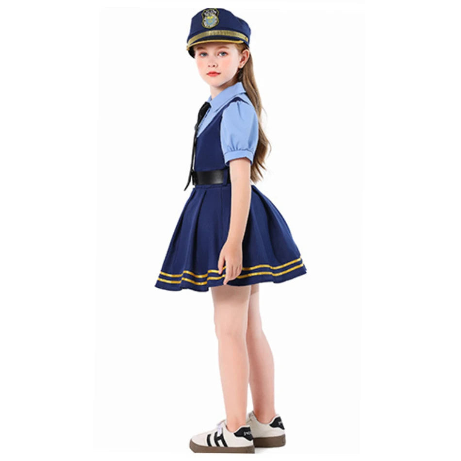 Girls Judy Rabbit Halloween Costume Set
