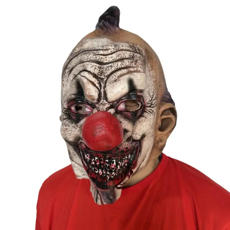 Halloween Various Clown Mask Costume Mask Latex Masks Helmet NPC Prank Scare Headgear Bar - View 20