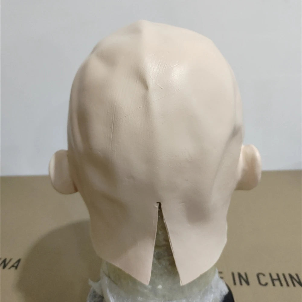 Anime Lord Bald Dark Wizard Bald Dark Wizard You-Know-Who The Bald Dark Wizard Cosplay Costume Latex