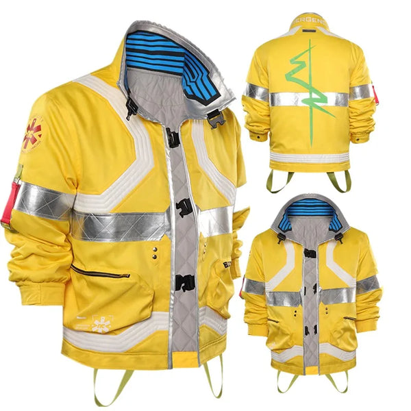 David Costume Martinez Jacket Costume Adult Fantasy Disgusie Men Punk Coat Cosplay - Male Size / L