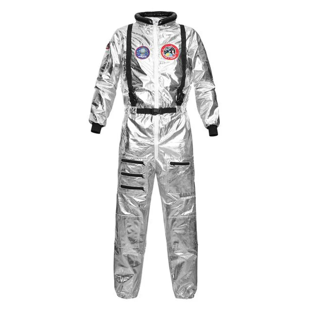 Halloween Adult Kids Astronaut Costume Couples Spaceman Costume Space Suit Halloween - Men / XL